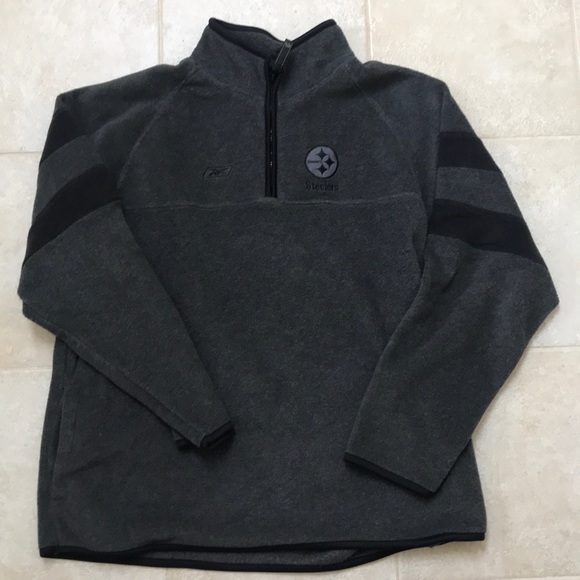 Reebok Other - Steelers 1/4 zip fleece men’s size XL